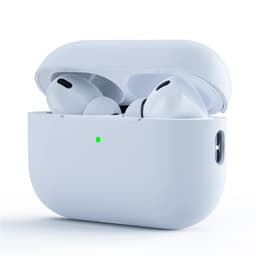 SKALO Erittäin Ohut Silikoni Kotelo sopii AirPods Pro 3 - Valkoinen