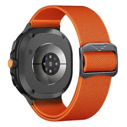 SKALO Tygarmbånd Bull Head sopii Samsung Galaxy Watch8 40mm - Oranssi