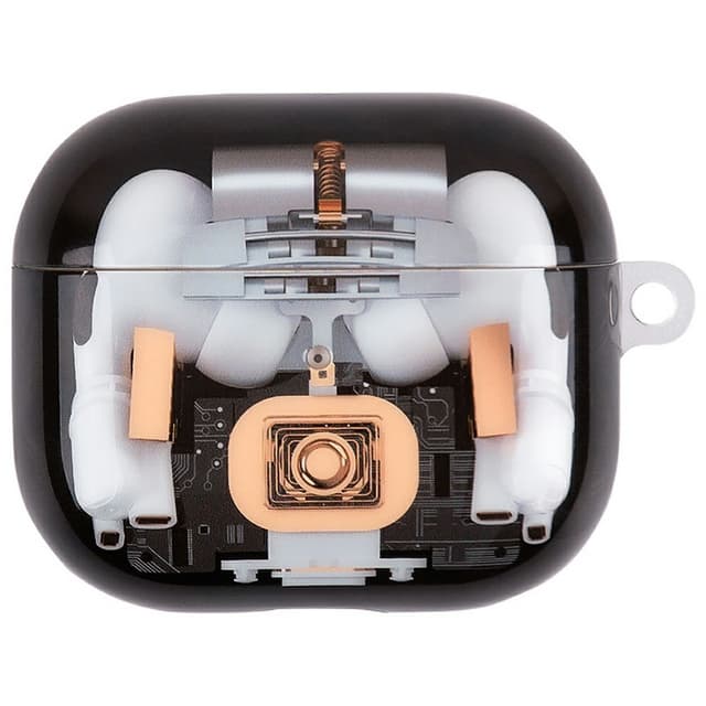 SKALO Mechanical Structure TPU Fodral för AirPods Pro 3