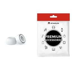 SKALO AHASTYLE WG187 Silikonikorvatyynyt sopii AirPods Pro 3 - Valkoinen - Large