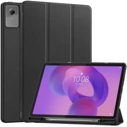 SKALO Trifold Fodral för Lenovo Idea Tab Plus - Svart