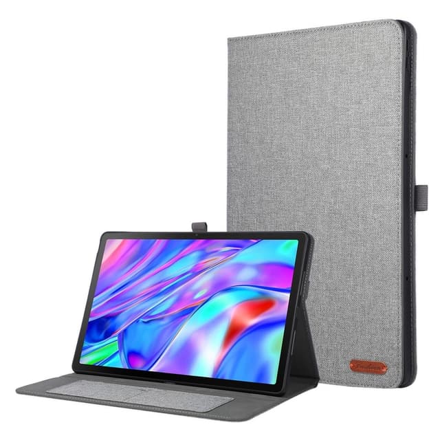 SKALO Tyg Fodral för Lenovo Idea Tab Plus - Grå