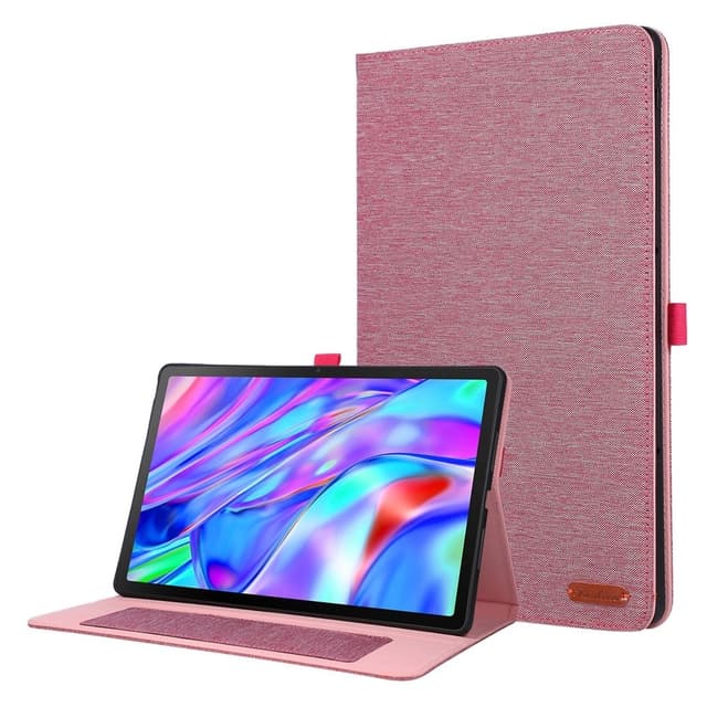 SKALO Tyg Fodral för Lenovo Idea Tab Plus - Rosa
