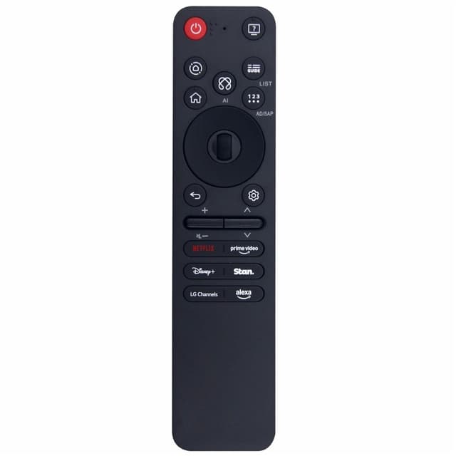 TV fjärrkontroll Ersättning för AKB76046608 / MR25GA För LG TV Röst Mus Funktion