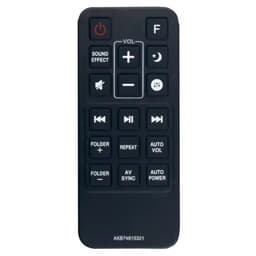 Erstatning fjernkontroll for AKB74815321 for LG Soundbar