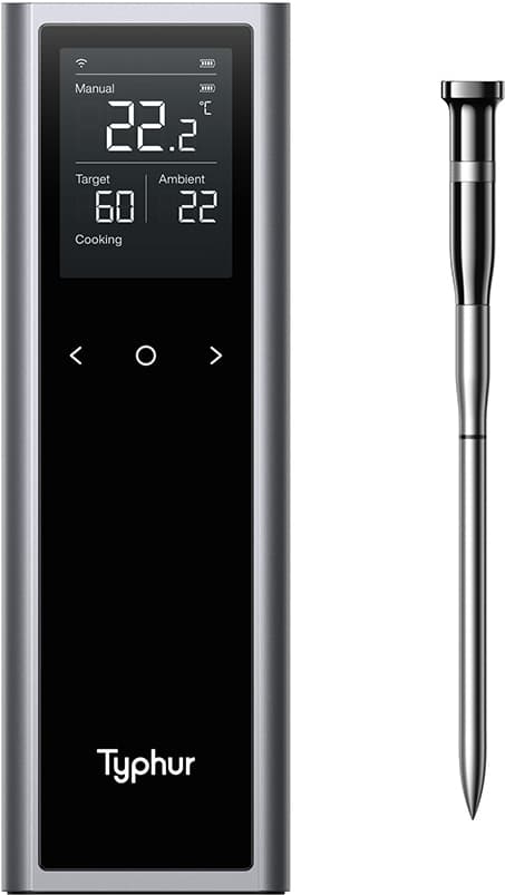 Typhur Sync One steketermometer WT01 (sølv)