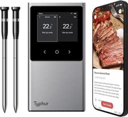 Typhur Sync Dual matlagningstermometer WT03 (silverfärgad)