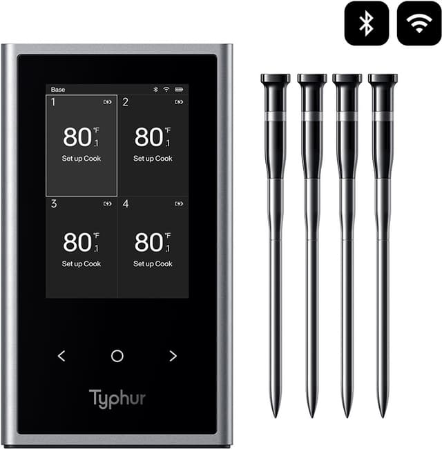 Typhur Sync Quad matlagningstermometer WT08 (silver