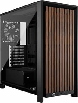 Corsair FRAME 4000D Wood RS PC-kotelo (musta)
