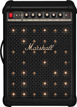 Marshall Bromley 450 bærbar partyhøyttaler (sort/brass)