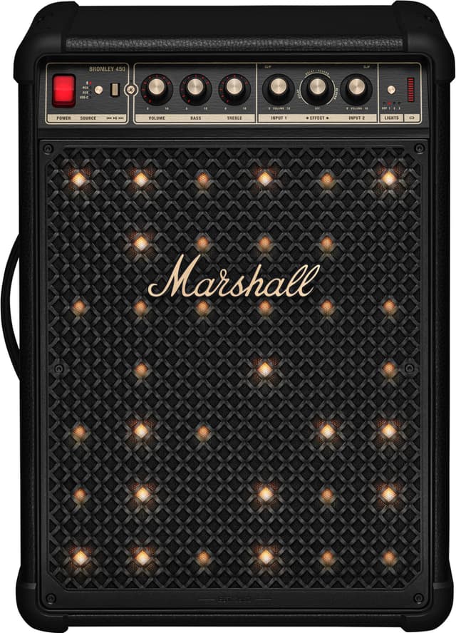 Marshall Bromley 450 bluetooth-højttaler (sort/messing)