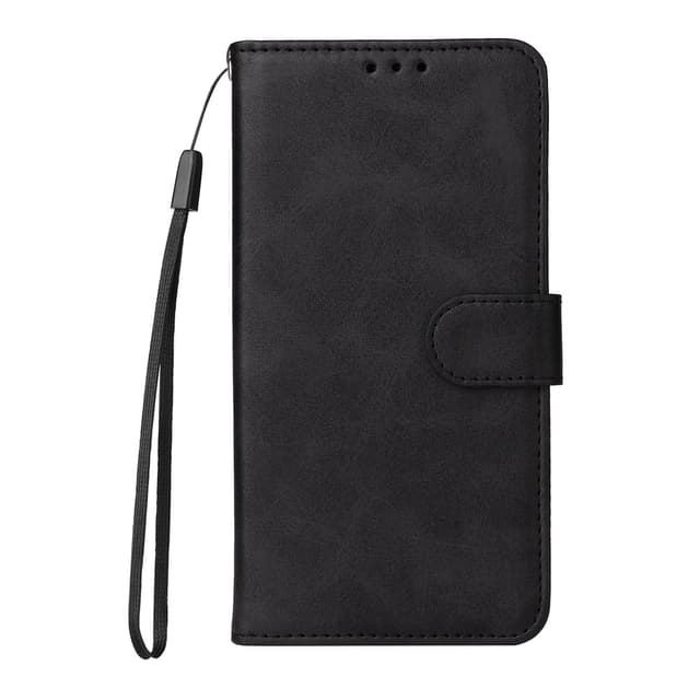 Verco Flip Cover Voor Motorola Moto G7 Play – Portemonneefunctie, Kaartenvak, Standaardfunctie, Magneetsluiting, PU-leer, Zwart