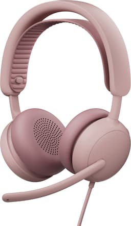 Logitech Zone Wired 2 gamingheadset (rosa)