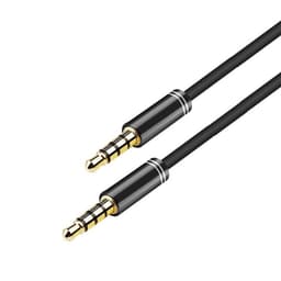 NORDIQZENZ AUX-kabel 3,5 mm, 2 m, svart