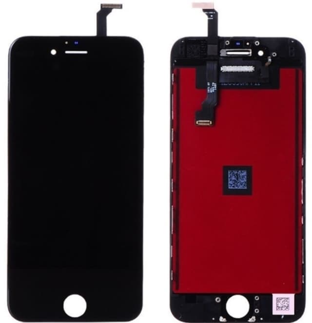 LCD-skærm med touch-funktion til Apple iPhone 6 Plus, sort