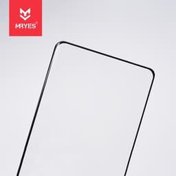 Mr Yes, full visning, skjermbeskytter i herdet glass for Huawei P30 med full deksel