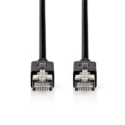 Nedis CAT6 Verkkokaapeli | RJ45 uros | RJ45 uros | F/UTP | 20.0 m | Pyöreä | LSZH / PVC | Antrasiitti | Ikkunallinen laatikko