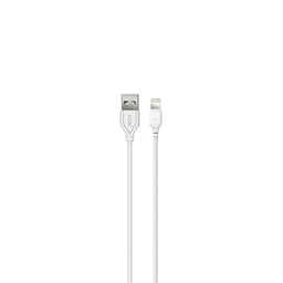 XO NB103 USB - Lightning-kabel (2,1A) 1 m, hvit