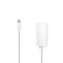 Nedis Mini Displayport-kabel | DisplayPort 1.2 | Mini DisplayPort Hane | HDMIUtgång | 21.6 Gbps | Nickelplaterad | 0.20 m | Rund | PVC | Vit | Låda