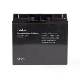 Nedis Oppladbart blybatteri | Lead-Acid | Oppladningsbar | 12 V | 17000 mAh