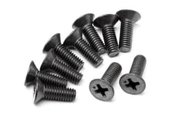 HPI Flat Head Screw M4X12Mm (6Pcs)