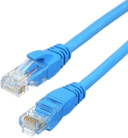 NORDIQZENZ Nätverkskabel UTP RJ45 Cat6 2m, Blå