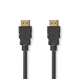 Nedis Ultra High Speed ​​HDMI ™ kabel | HDMI™ Stik | HDMI™ Stik | 8K@60Hz | 48 Gbps | 1.00 m | Runde | 6.0 mm | Sort | Box
