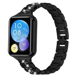 Elegant Diamant Rostfritt Stål Klockarmband för Xiaomi 8 Pro Svart