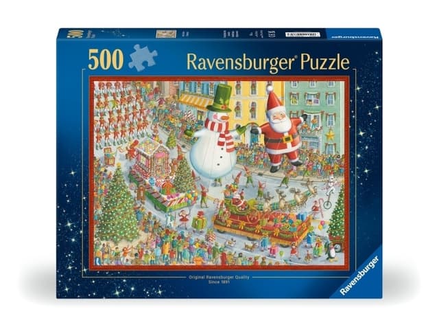 Ravensburger Pussel Här kommer julen! 500p (12000382)