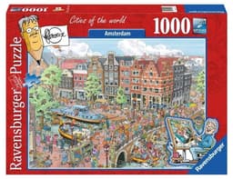 Ravensburger Puslespill - Amsterdam, 1000 brikker (12000296)