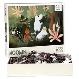 Barbo Toys Mumin Kunstpuslespil Grøn 1000 brikker