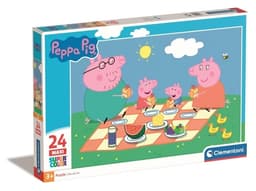 Clementoni Pussel Maxi, Peppa Pig, 24 delar - (I-24028)