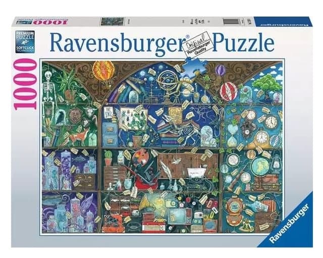 Ravensburger Pussel Kabinett av kuriositeter 1000p