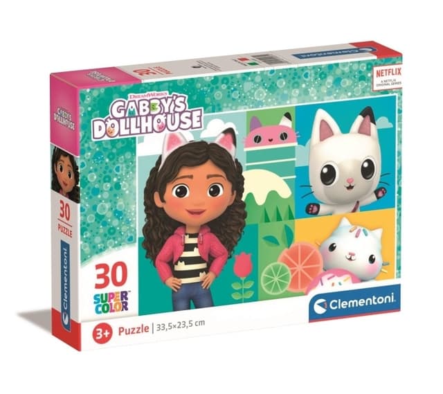 Clementoni 30 st Pussel Barn Gabbys dockhus - Elgiganten