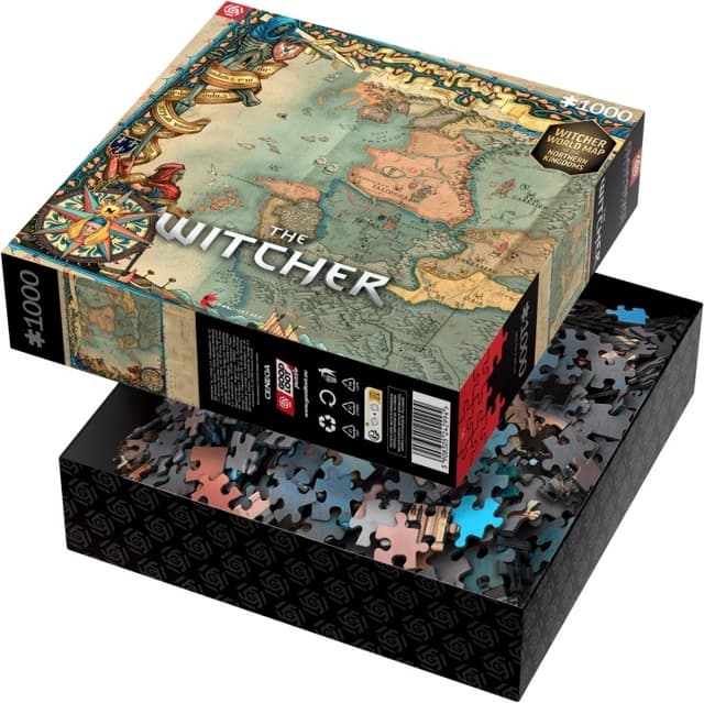 Good Loot Spilpuslespil: The Witcher 3 De nordlige kongeriger Puslespil - 1000