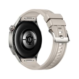 Silikoninen kellon ranneke, yhteensopiva Huawei GT6 Pro 46mm kanssa - Painonappikiinnitys Tähtien valo