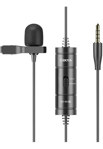 BOYA Lavalier Microphone BY-M1S black