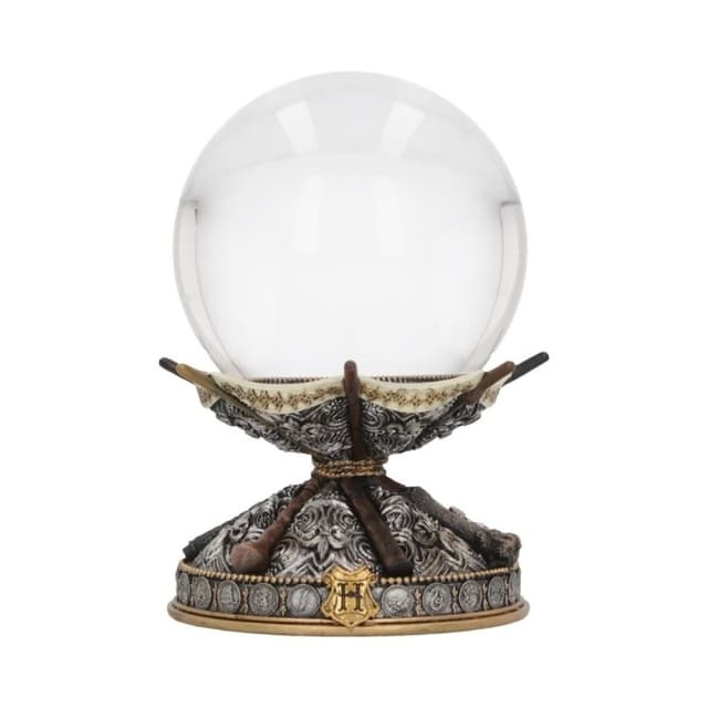 Harry Potter Tryllestav krystalkugle og holder 16 cm
