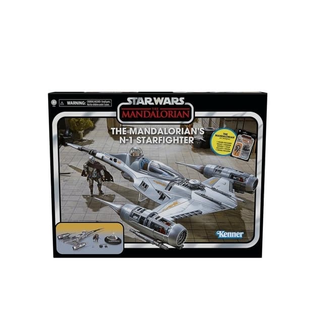 Star Wars The Vintage Collection 3,75 tommer køretøj N1 Naboo Starfighter & figur