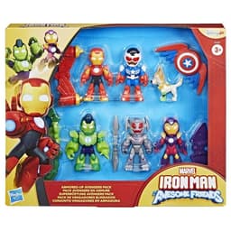 Marvel Iron Man and his Awesome Friends 3"" Armored-Up Avengers Pack