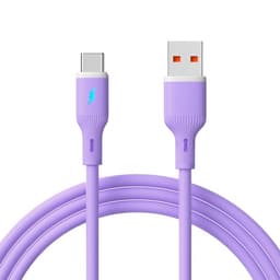 66W USB Type-C Snabb Laddningskabel för Mobiler - Silikon Datakabel Li