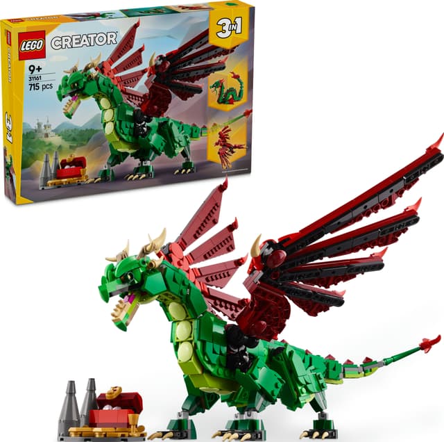 LEGO Creator Middelalder-drage 31161