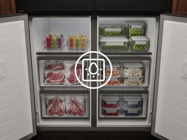 Fryserlyset gir bedre oversikt