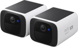 Eufy S220 SoloCam utomhusövervakningskamera (2-pack, vit)
