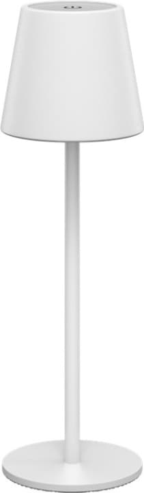 Goobay Trådløs LED-bordlampe, hvit med berøringskontroll, 180 lm, varmhvit (3000 K), trinnløst dimbar