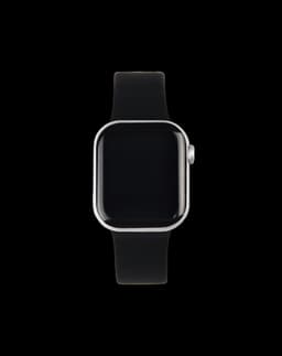 Silicone Watch Band 38/40/41/42 S-M Black