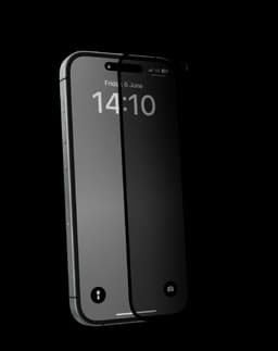 IDEAL Full Coverage Privacy Glass iPhone 15
