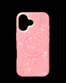 Pearlised Case MagSafe iPhone 16 Pink