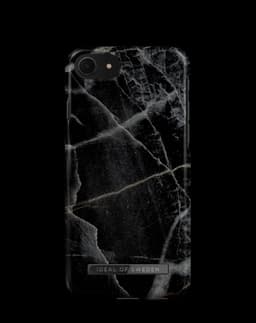 Printed Case iPhone 8 / 7 / 6 / 6S / SE Black Thunder Marble