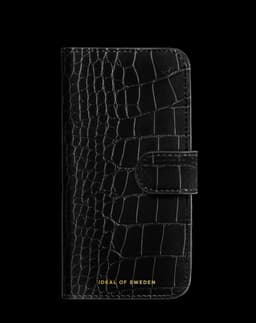 Magnet Wallet+ iPhone 17 Black Croco